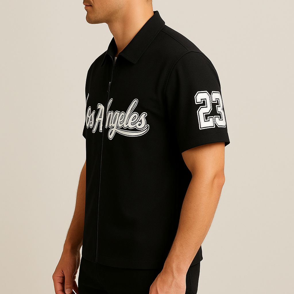 Los Angeles Zip-Up Shirt