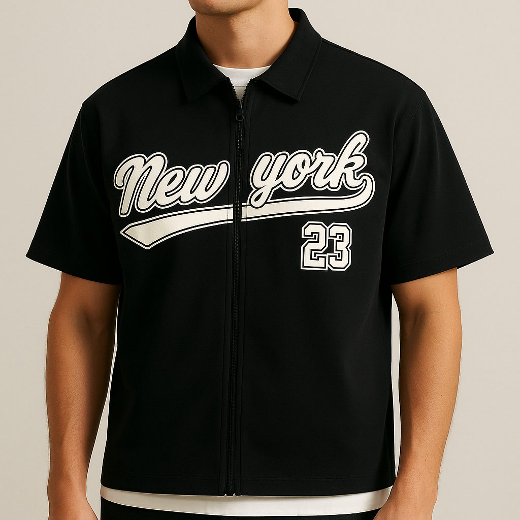 New York 23 Zip Polo Shirt