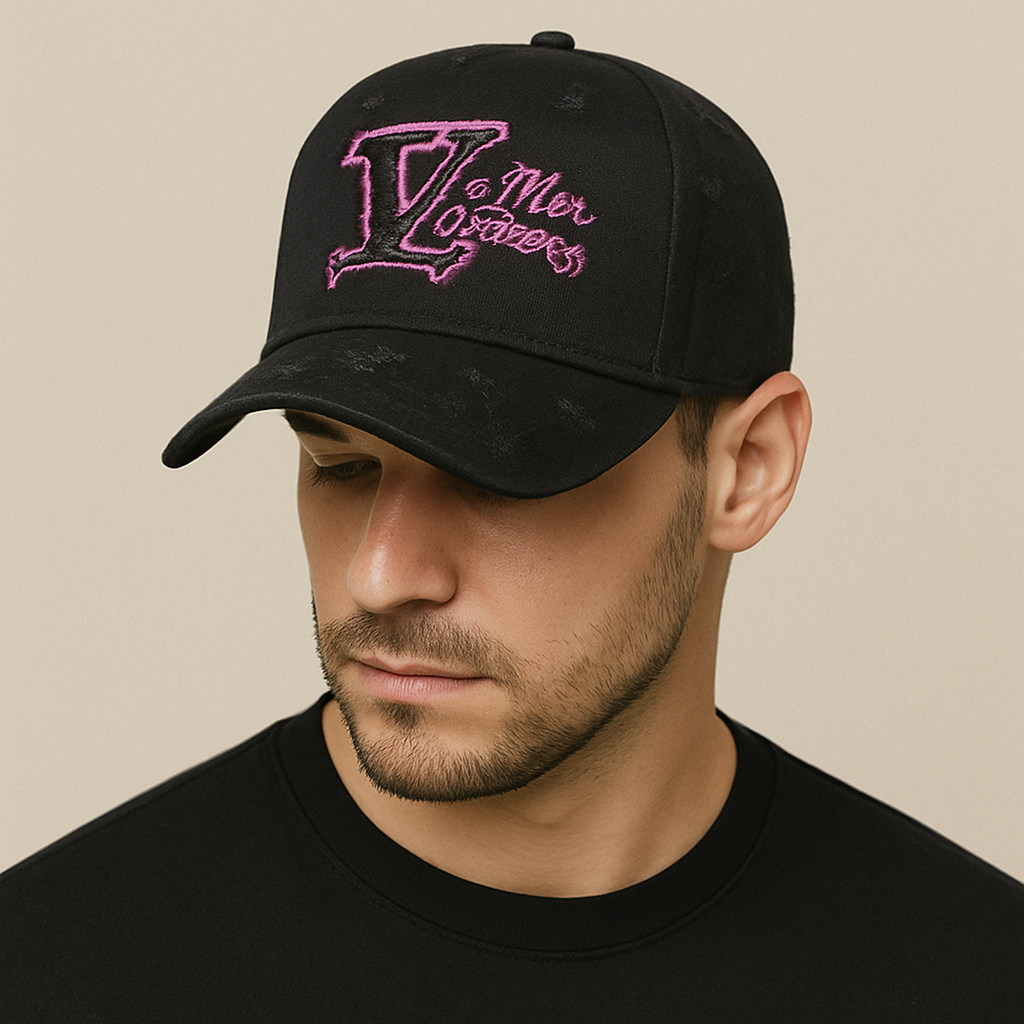 Murakami LV Black Snapback