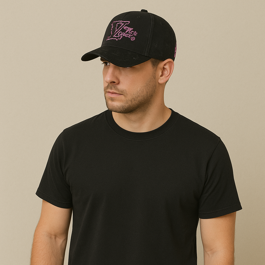 Murakami LV Black Snapback