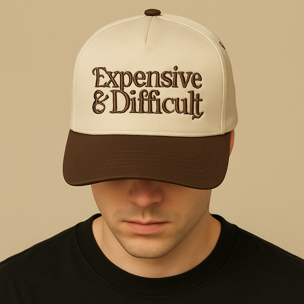 Expensive & Difficult Embroidered Hat