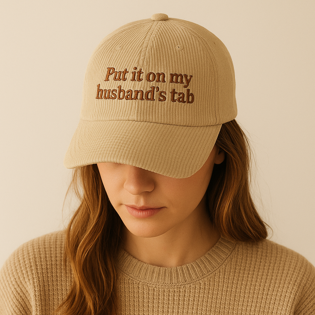 Witty Corduroy Hat for Women