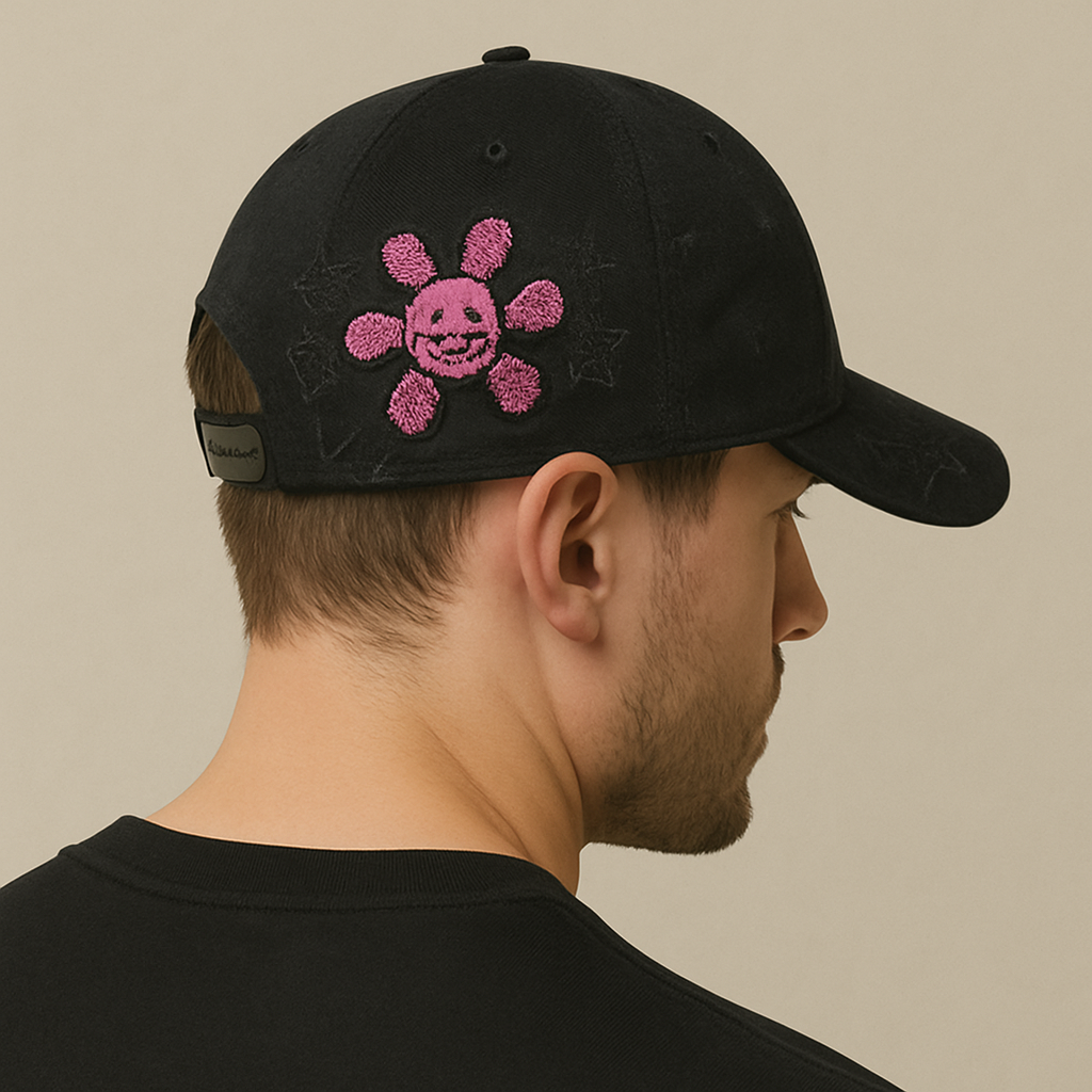 Murakami LV Black Snapback