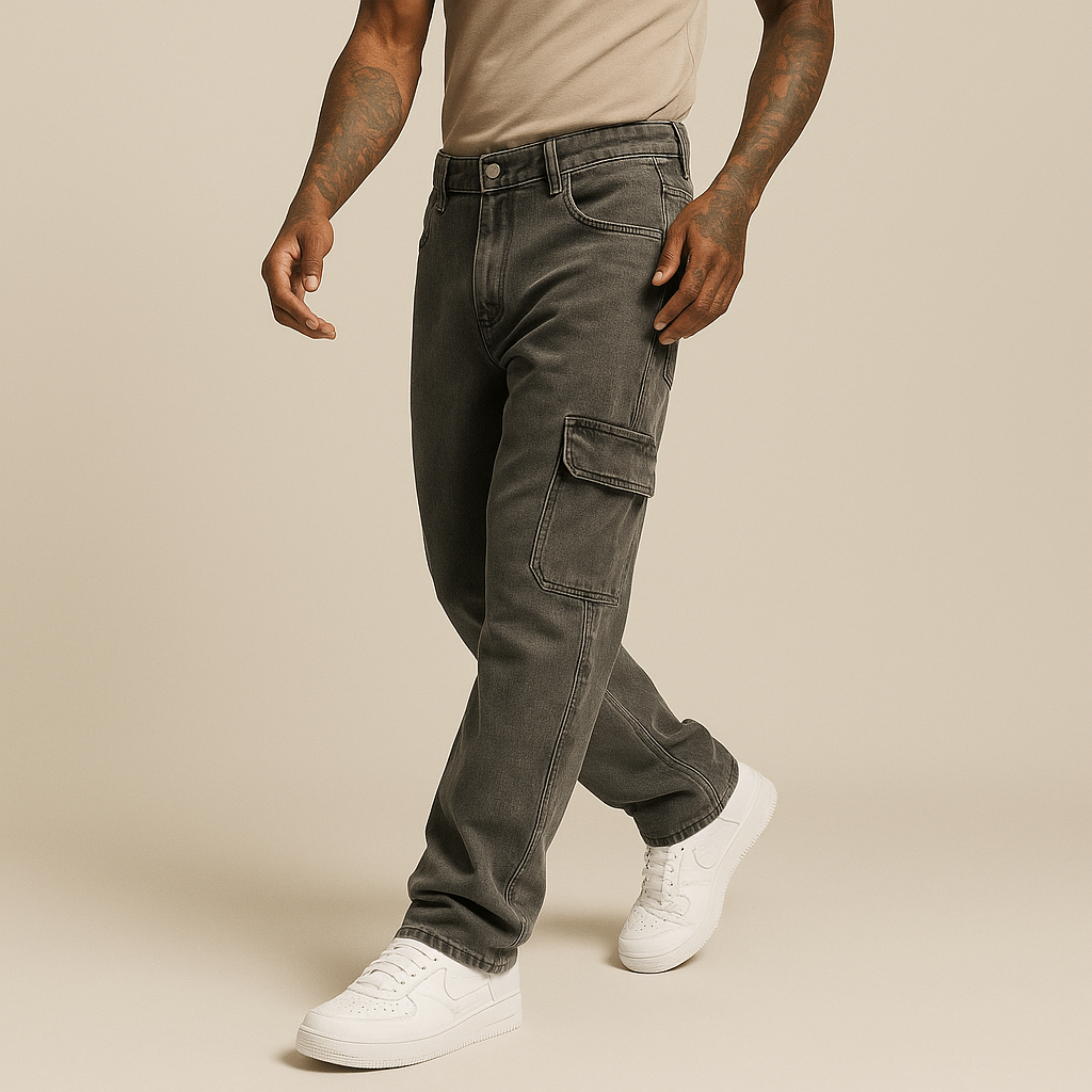 Overdyed Utility Baggy Cargo Pants