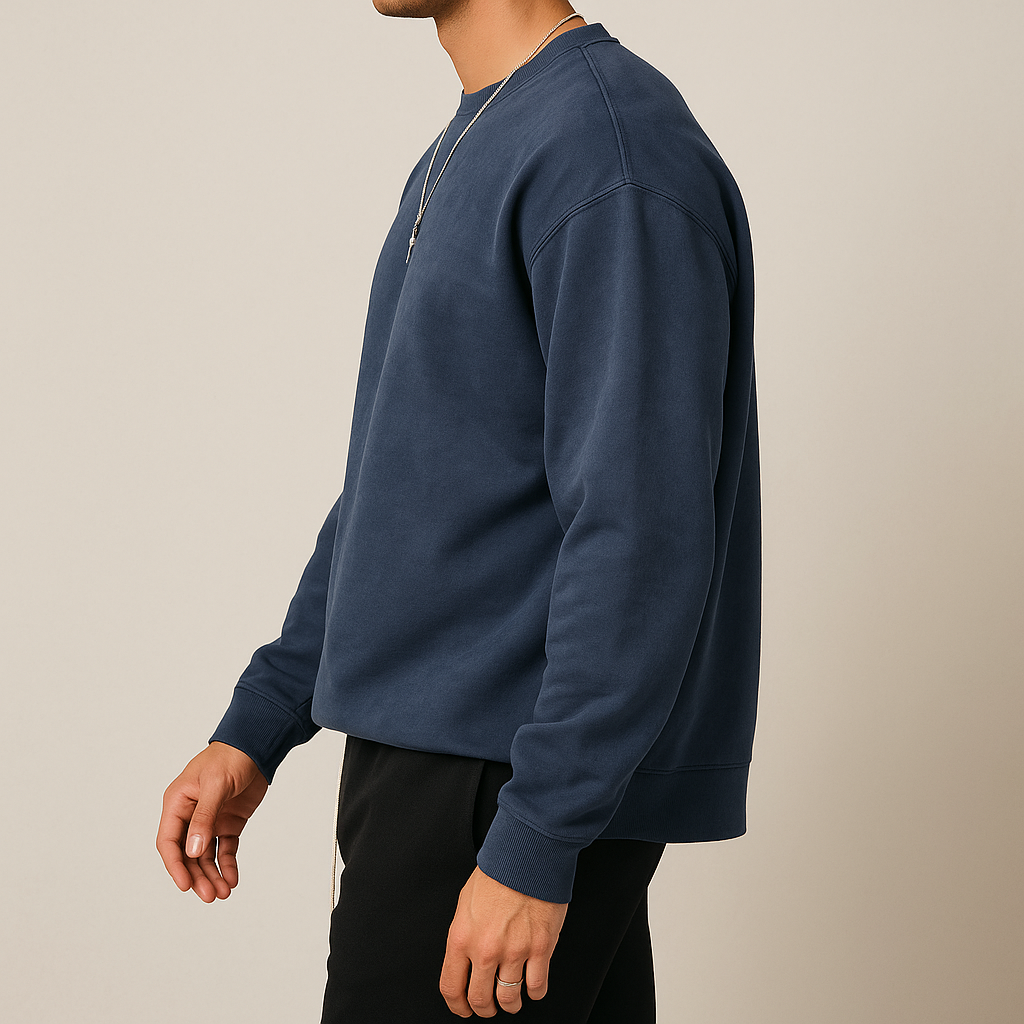 Men’s Premium Luxe Crew-Neck Sweatshirt