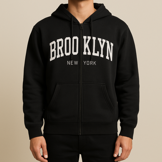 Brooklyn Heritage Zip-Up Hoodie