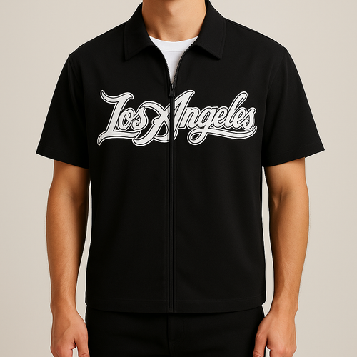 Los Angeles Zip-Up Shirt