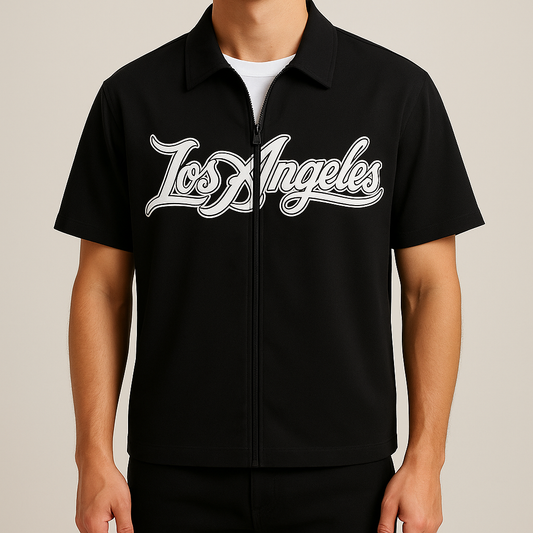 Los Angeles Zip-Up Shirt