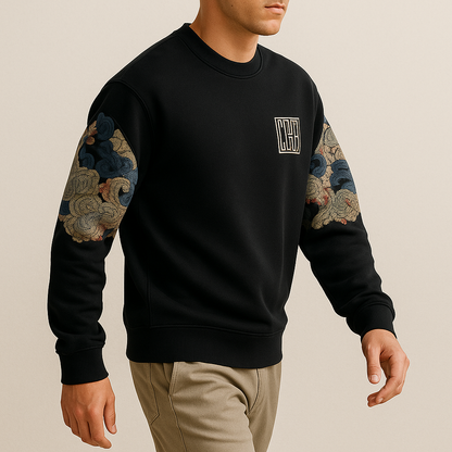 Luxury Embroidered Men’s Sweater