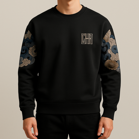 Luxury Embroidered Men’s Sweater