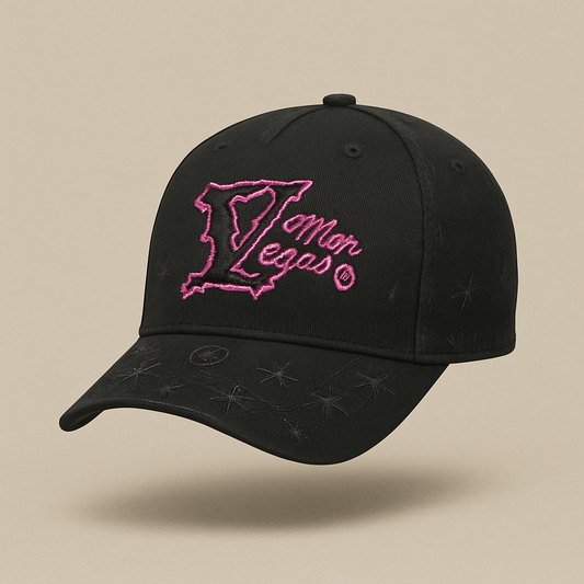 Murakami LV Black Snapback