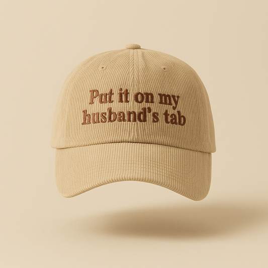 Witty Corduroy Hat for Women