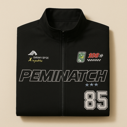 Black Motorsport Street Jacket