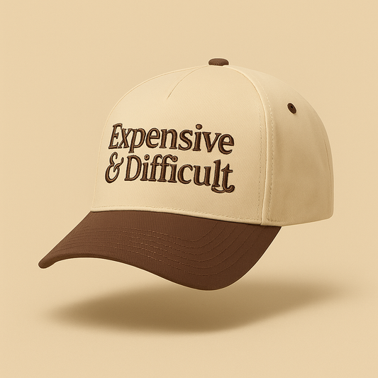 Expensive & Difficult Embroidered Hat