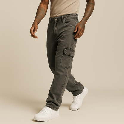 Overdyed Utility Baggy Cargo Pants